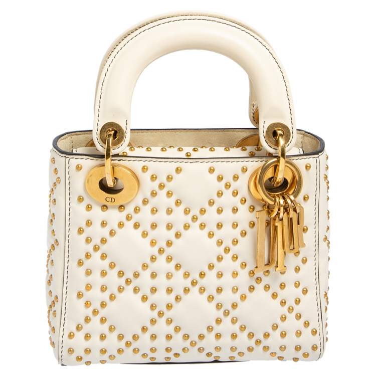 Lady dior mini on sale studded