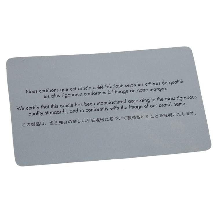 Pre Owned Dior Blue Oblique Canvas and Leather Flap Wallet