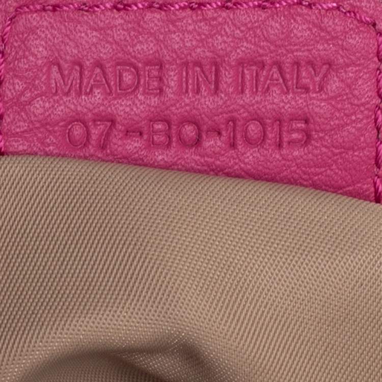 Pre Owned Dior Pink/Beige Diorissimo Canvas Small Boston Bag