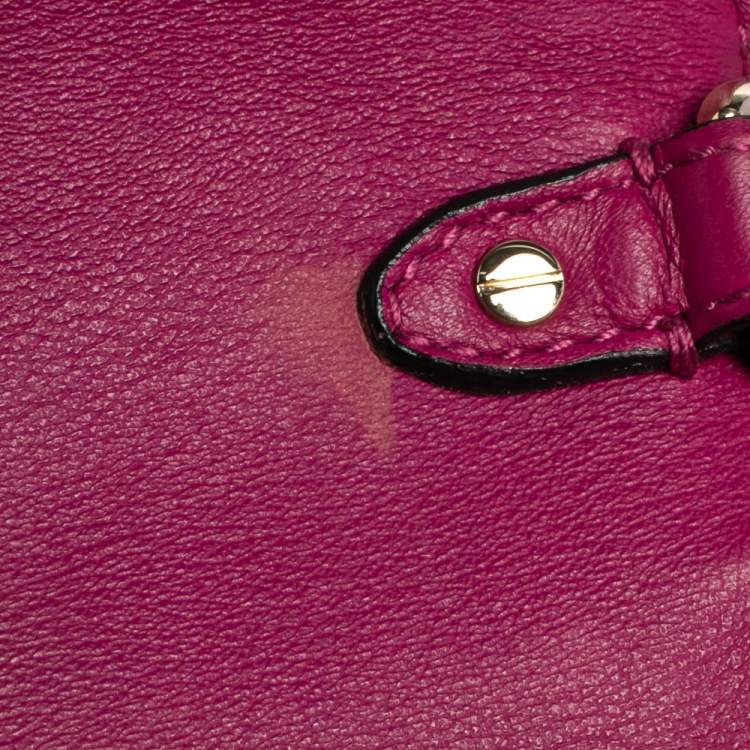 Pre Owned Dior Black Leather Small Be Dior Flap Top Handle Bag
