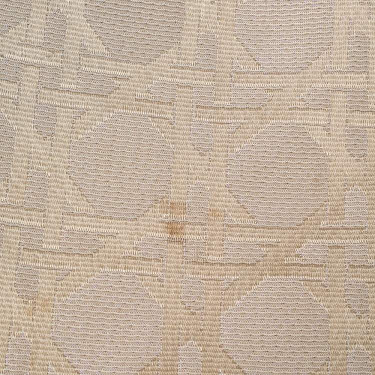 Pre Owned Dior Beige Cannage Canvas and Leather Lady Dior Hobo