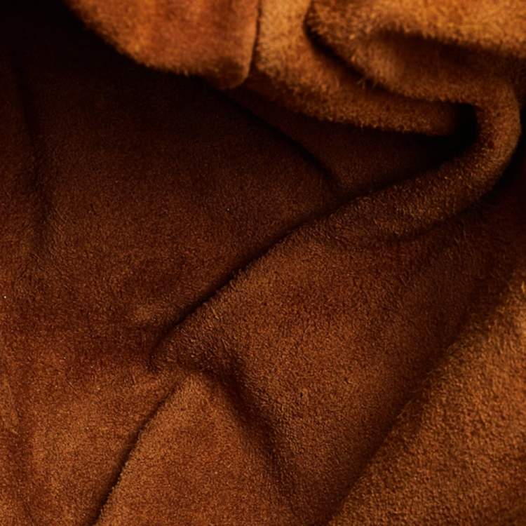 Pre Owned Dior Tan Quilted Cannage Leather Hobo