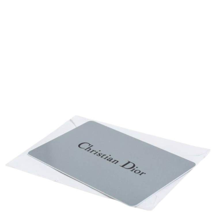 Pre Owned Dior Pink Leather 61 Bejeweled Hobo 