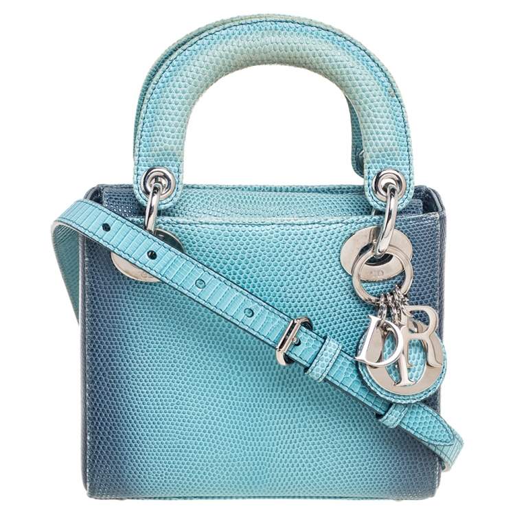 Christian Dior 2022 Mini Lizard Lady Dior  Pink Handle Bags Handbags   CHR217455  The RealReal