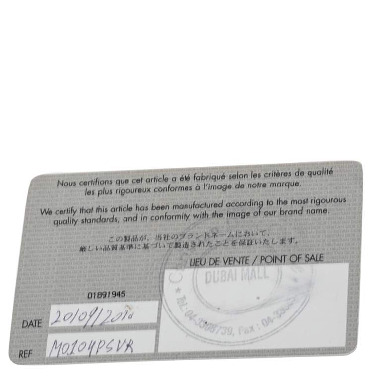 Pre Owned Dior Black Cannage Patent Leather Le Trente Hobo