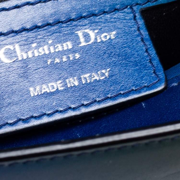Pre Owned Dior Ombre Multicolor Leather Medium Lady Dior Tote