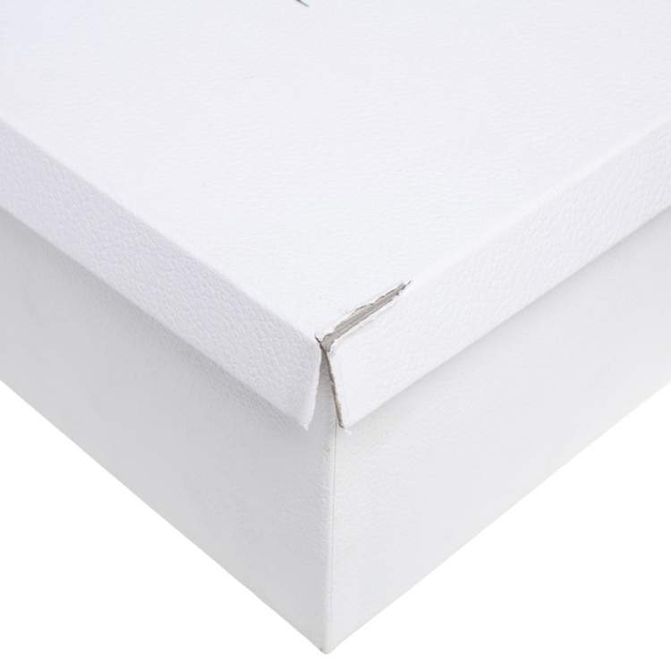 Pre Owned Dior Blue Grained Leather Medium Diorissimo Shopper Tote