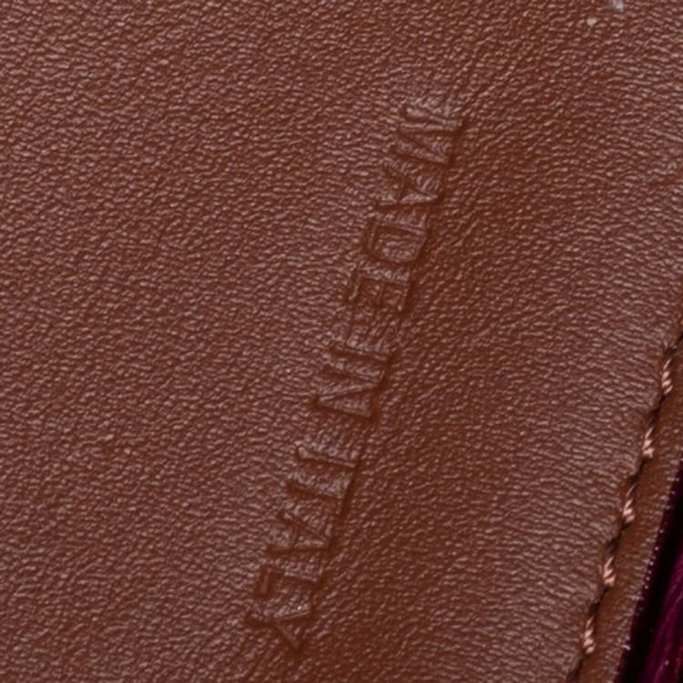 مملوكة مسبقًا Dior Brown Leather Medium Diorissimo Shopper Tote