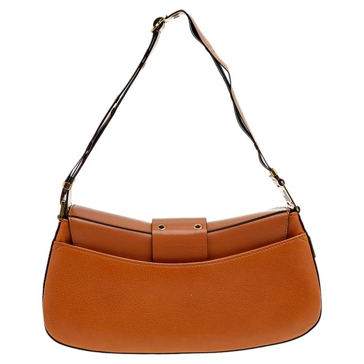 مملوكة مسبقًا Dior Tan Leather Street Chic Columbus Avenue Shoulder Bag