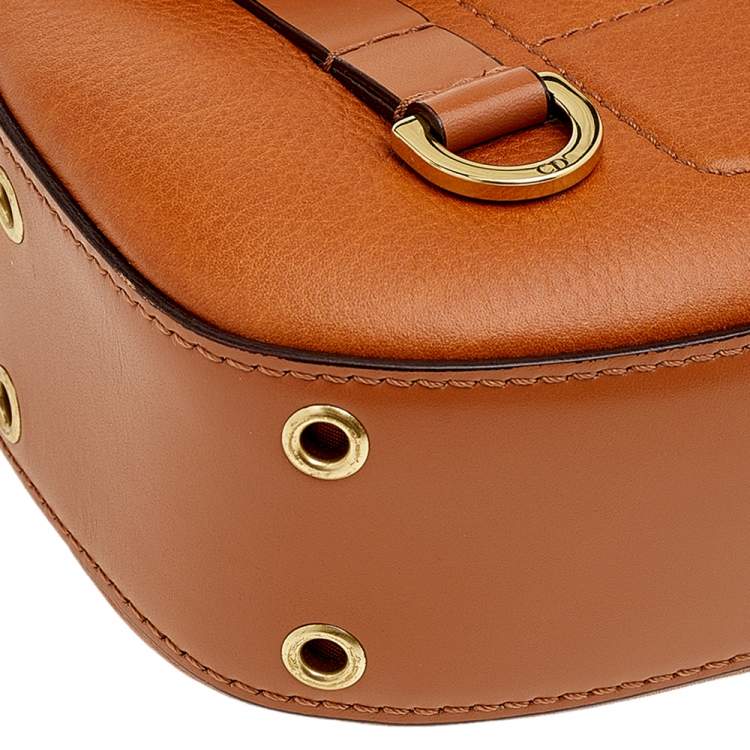 مملوكة مسبقًا Dior Tan Leather Street Chic Columbus Avenue Shoulder Bag
