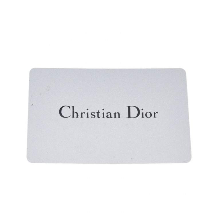 Pre Owned Dior Black Leather Medium Diorever Bag