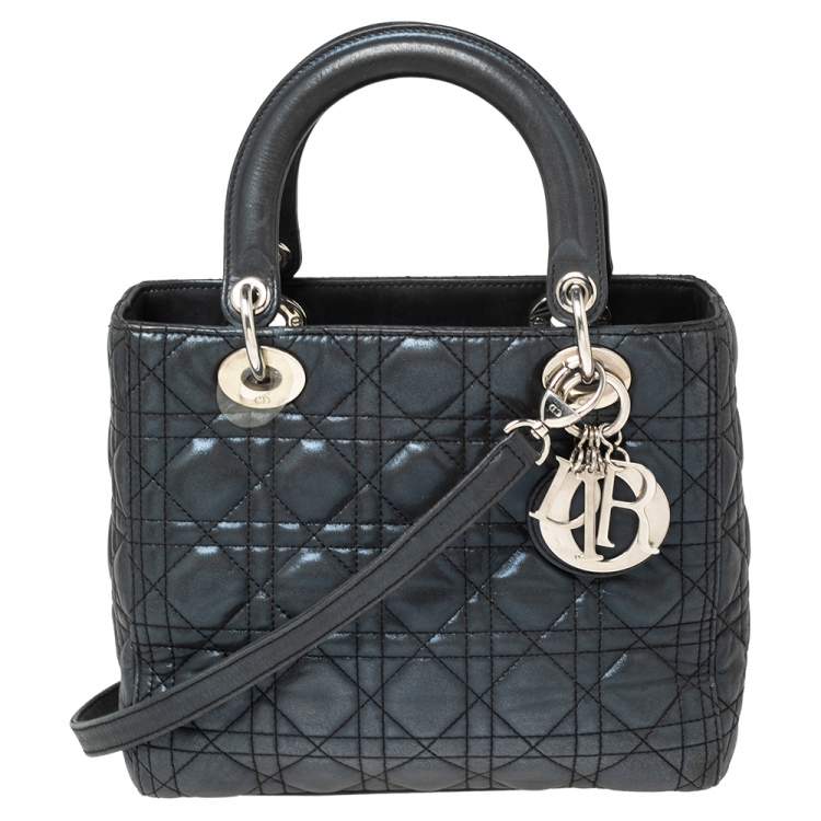 lady dior navy blue