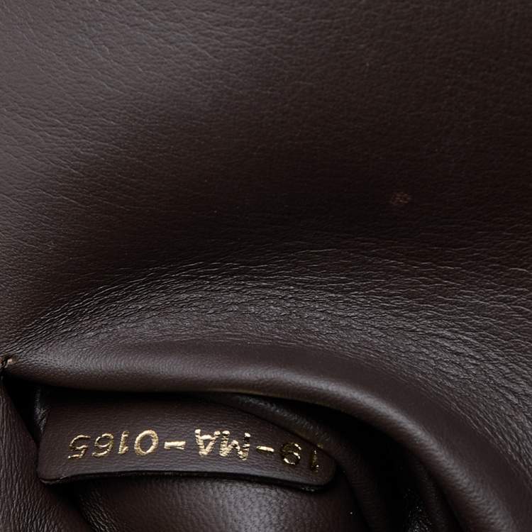 Pre Owned Dior Beige Leather Mini Be Dior Flap Bag