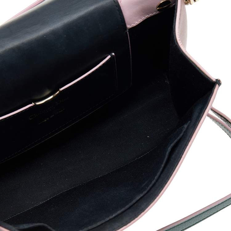 Pre Owned Dior Multicolor Leather Diorever Top Handle Bag