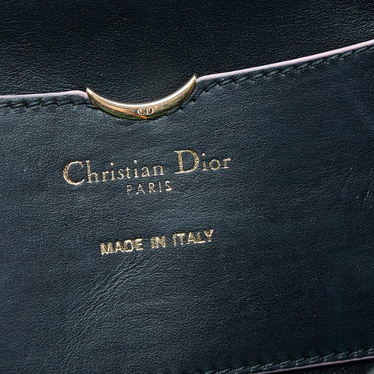 Pre Owned Dior Multicolor Leather Diorever Top Handle Bag