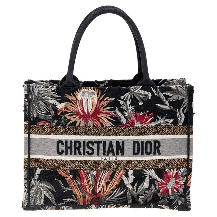 christian dior floral tote