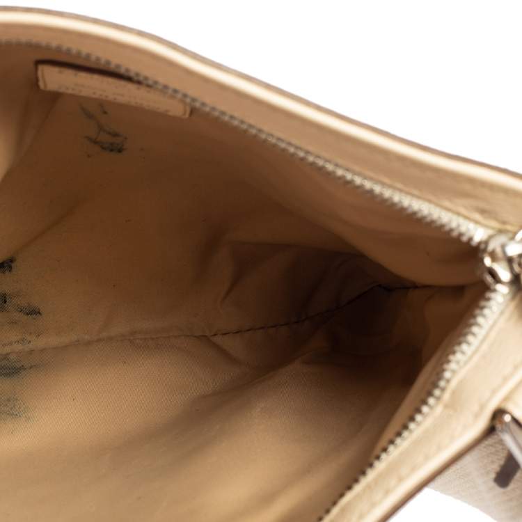 Pre Owned Dior Beige/Brown Oblique Jacquard Canvas Messenger Bag