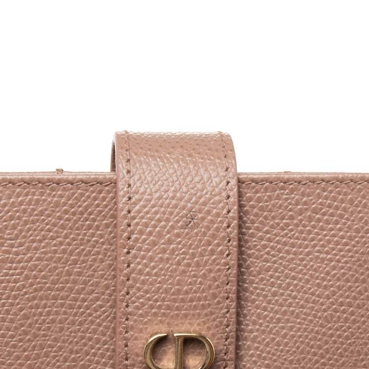 Pre Owned Dior Nude Leather 30 Montaigne 5 Pocket Card Holder