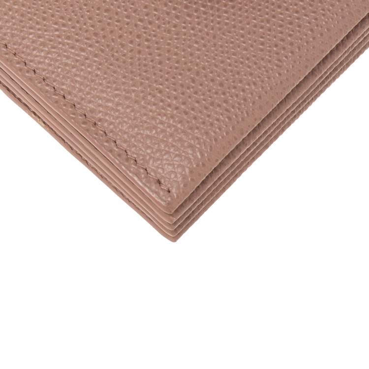 Pre Owned Dior Nude Leather 30 Montaigne 5 Pocket Card Holder