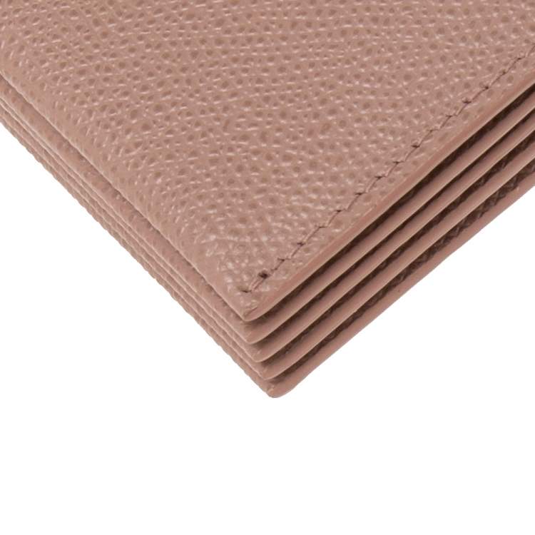 Pre Owned Dior Nude Leather 30 Montaigne 5 Pocket Card Holder
