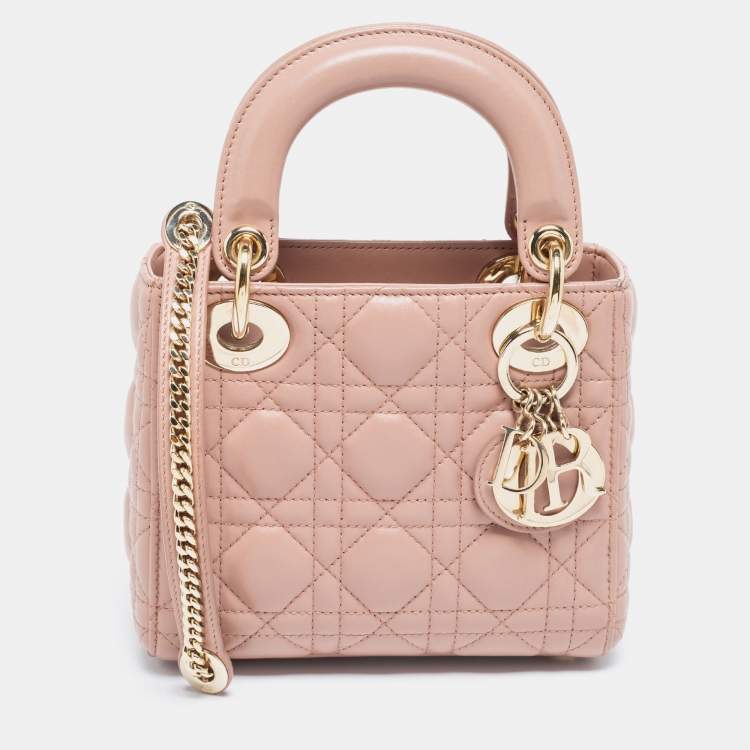 Mini lady cheap dior beige