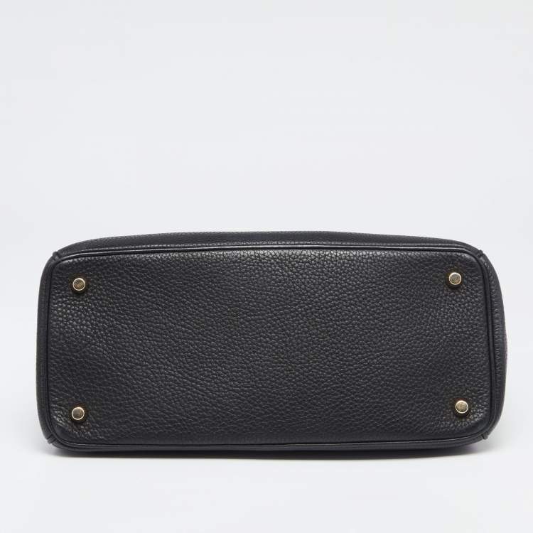 Pre Owned Dior Black Leather Medium Be Dior Flap Bag