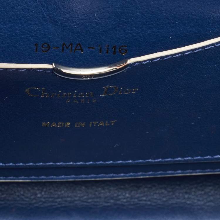 Pre Owned Dior Multicolor Python Diorever Top Handle Bag