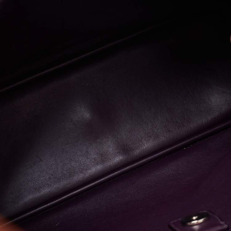 Pre Owned Dior Old Rose Leather Medium Diorissimo Shopper Tote