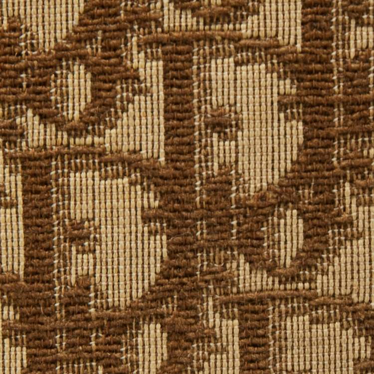Pre Owned Dior Beige/Brown Diorissimo Canvas and Leather Vintage Suitcase