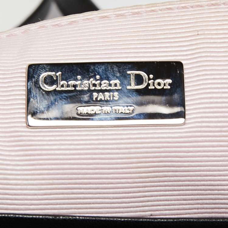 Pre Owned Dior Black Cannage Quilted Leather Small Stardust Backpack