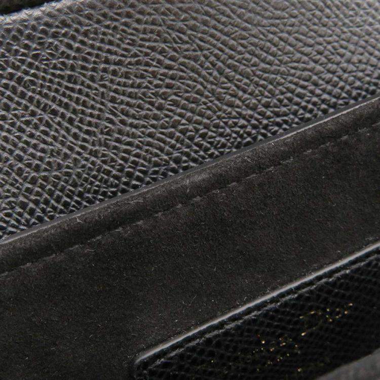 مملوكة مسبقًا Dior Black Leather Saddle Mini Shoulder Bag 