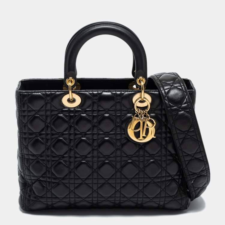 Lady dior cannage bag price best sale