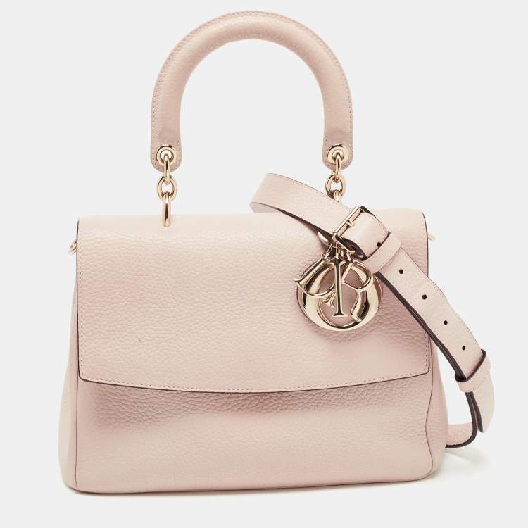 Dior Beige Leather Small Be Dior Flap Top Handle Bag Dior | The Luxury ...