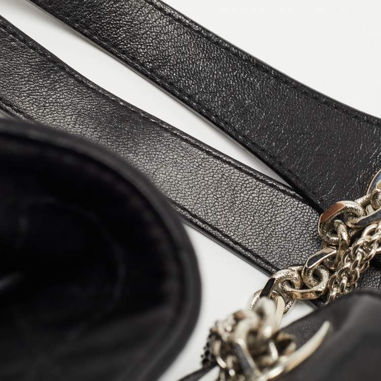 Pre Owned Dior Black Cannage Leather Le Trente Hobo