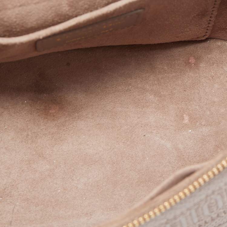 Pre Owned Dior Beige Cannage Leather Small Diortravel Vanity Case