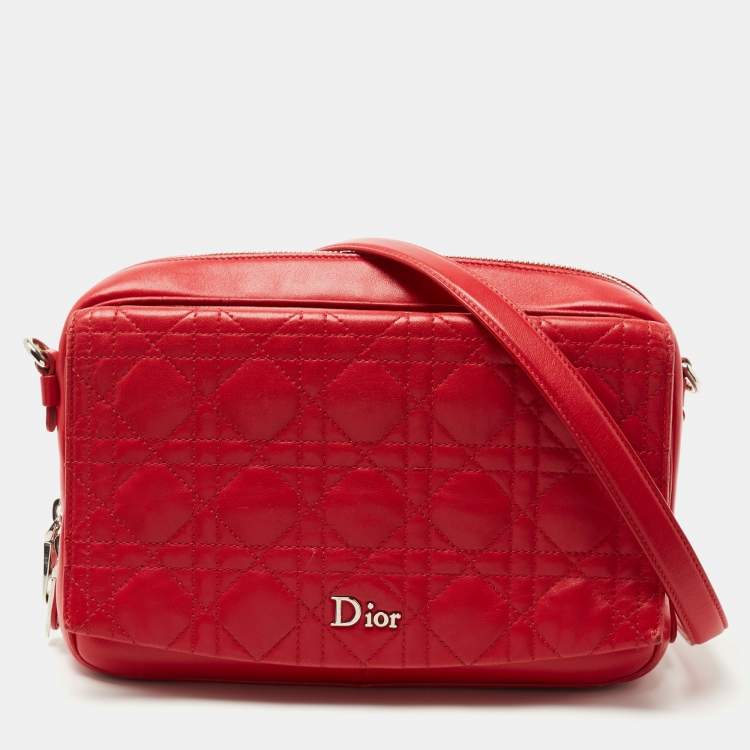 Dior red crossbody online bag