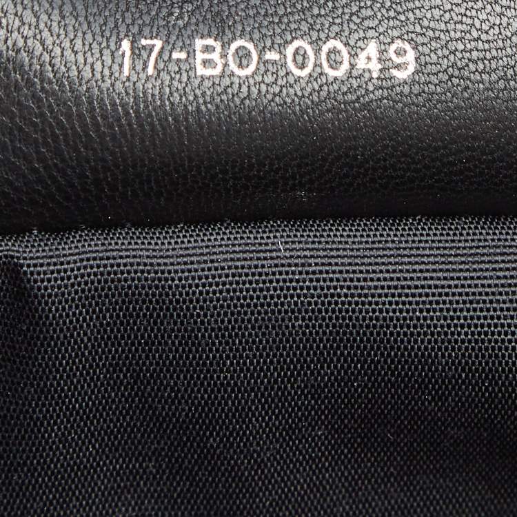 Pre Owned Dior Black Cannage Leather Le Trente Hobo