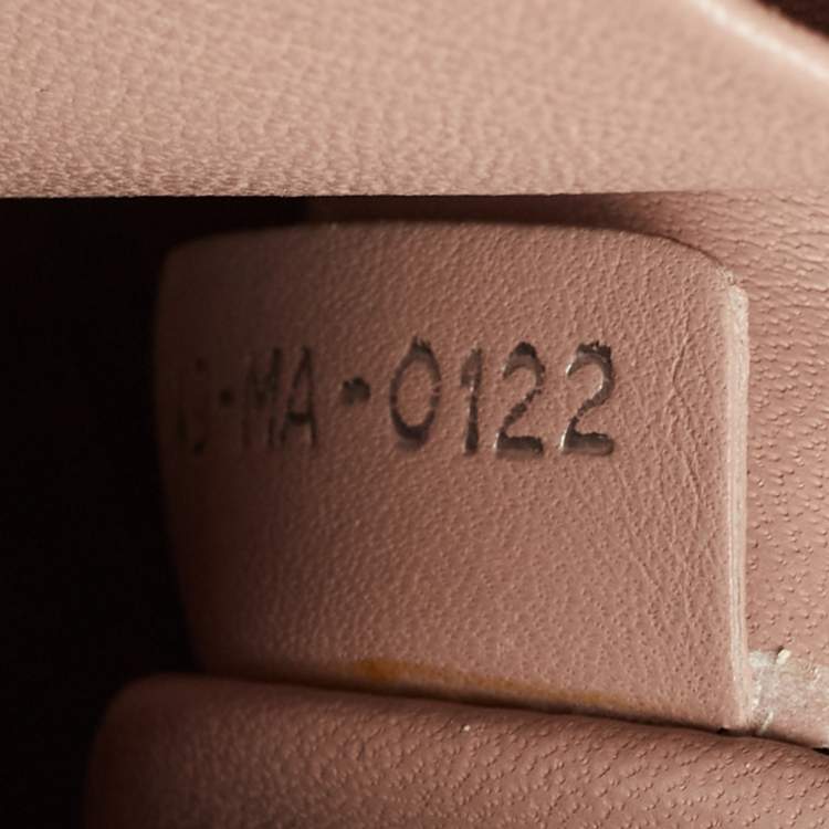 Pre Owned Dior Navy Blue Leather Extra Large Diorissimo Shopper Tote