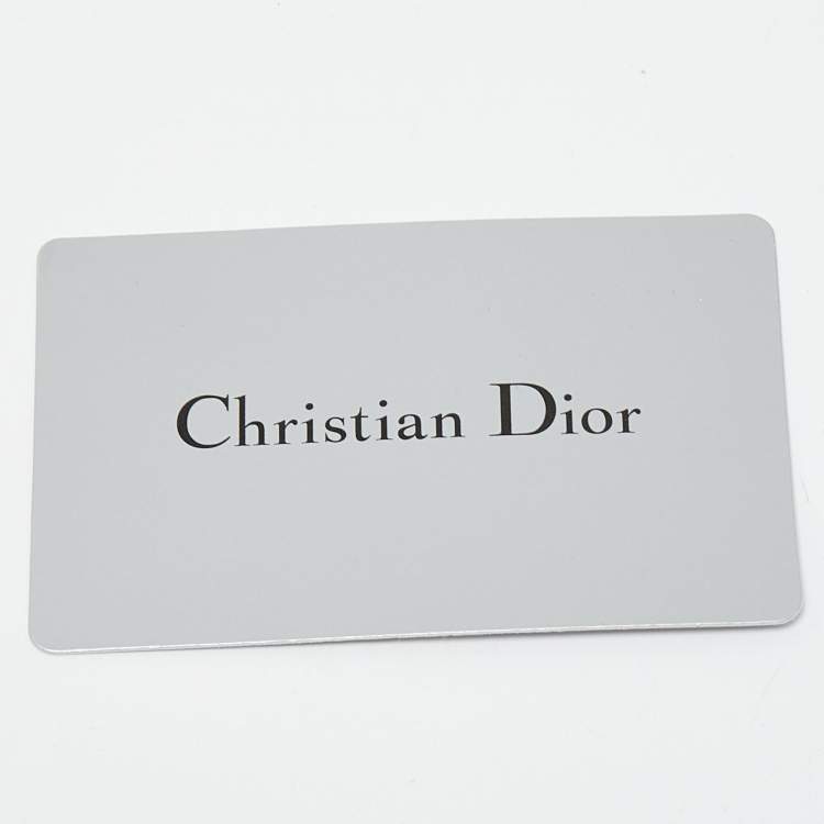 Pre Owned Dior Light Pink Canvas D Lite Vanity Case Bag