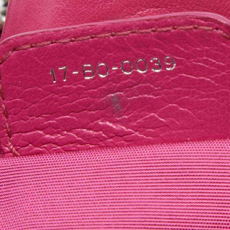 Pre Owned Dior Pink Cannage Leather Le Trente Hobo