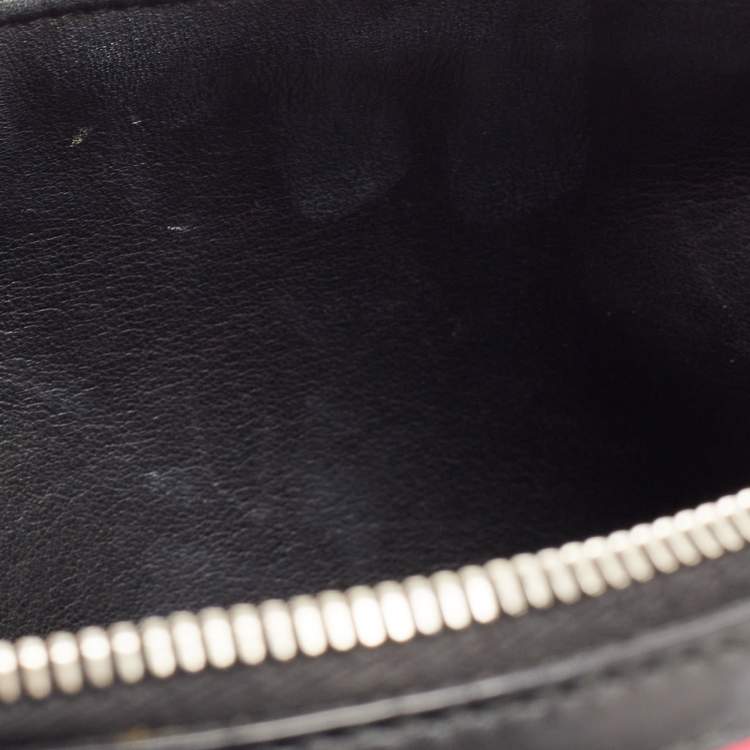 Pre Owned Dior Multicolor Camouflage Canvas Anselm Boston Bag