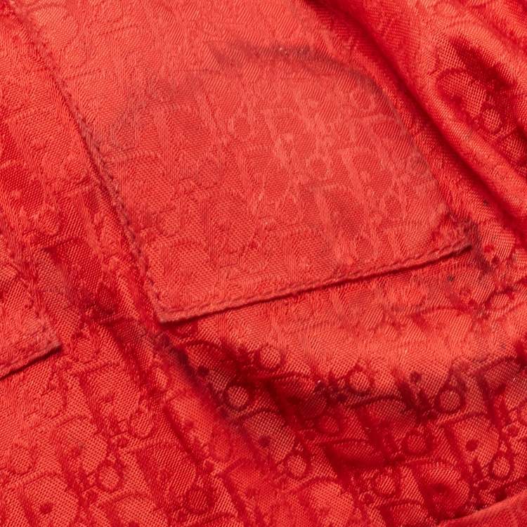 Pre Owned Dior Black Cannage Leather Drawstring Hobo