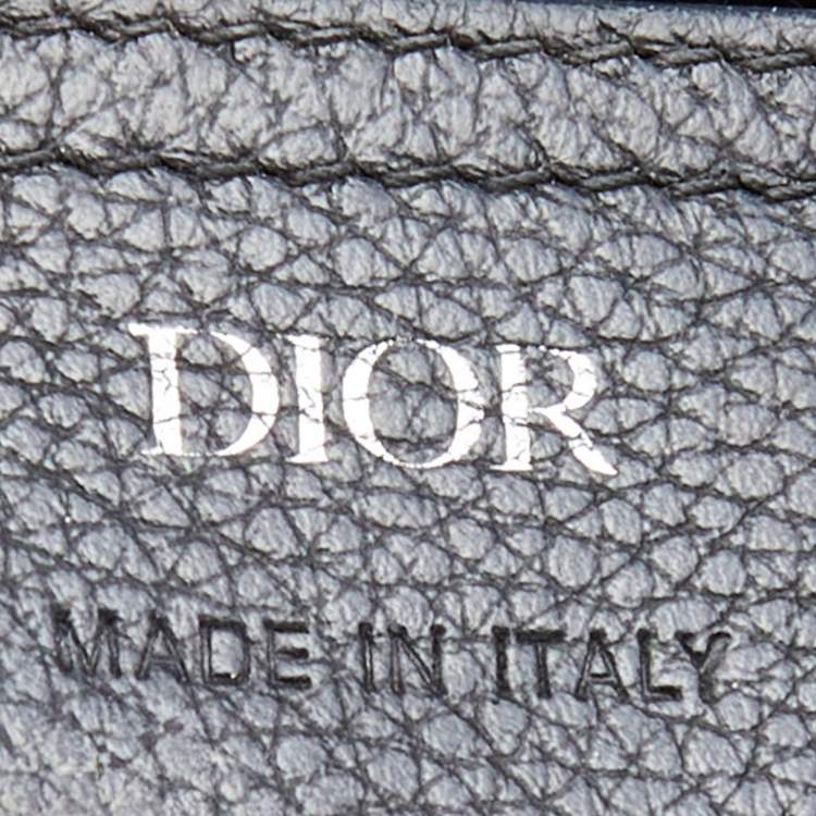 Pre Owned Dior Black Leather Gallop Backpack