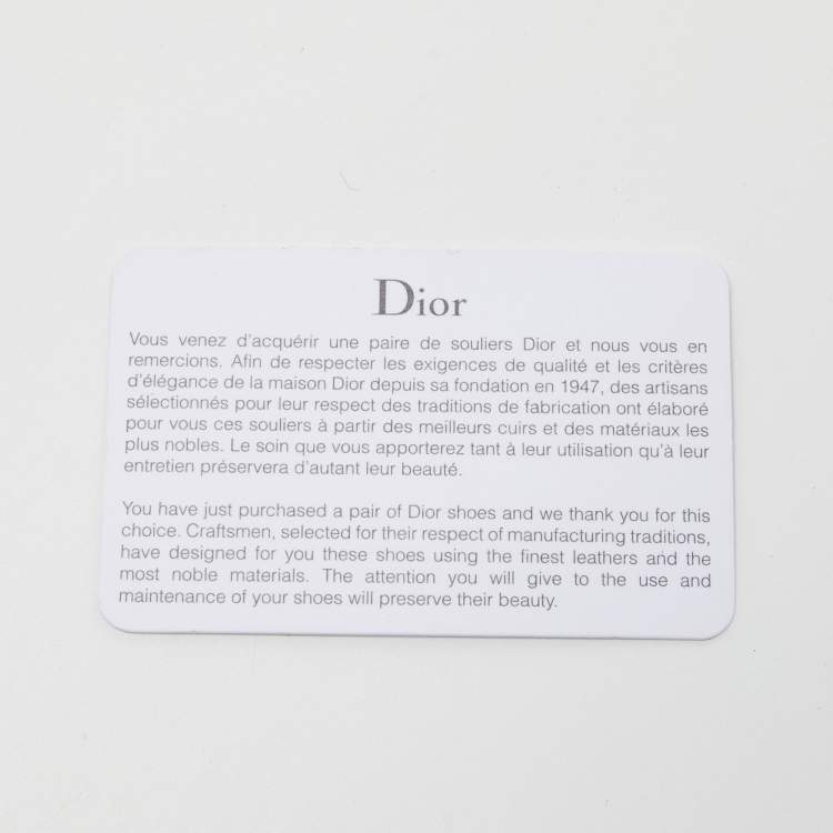 Pre Owned Dior Black Leather Diorama Wallet on Chain