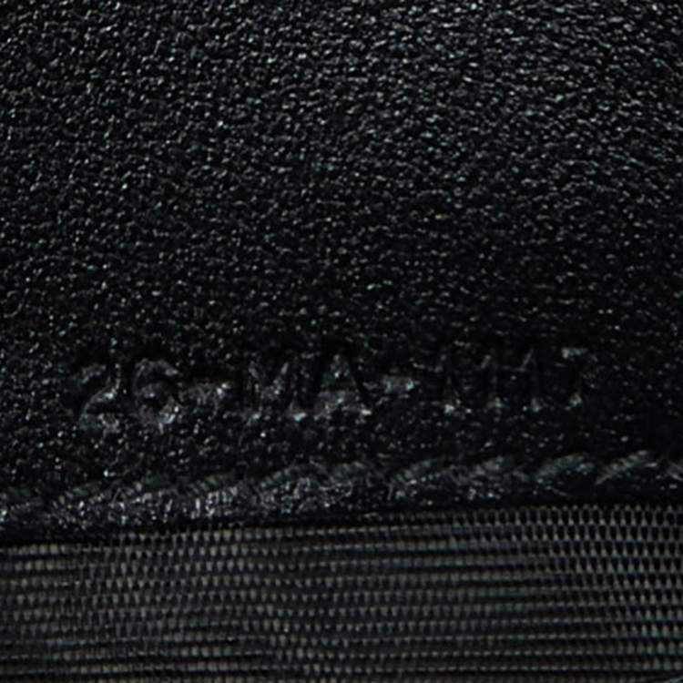 Pre Owned Dior Black Leather J'Adior Croisiere Wallet on Chain