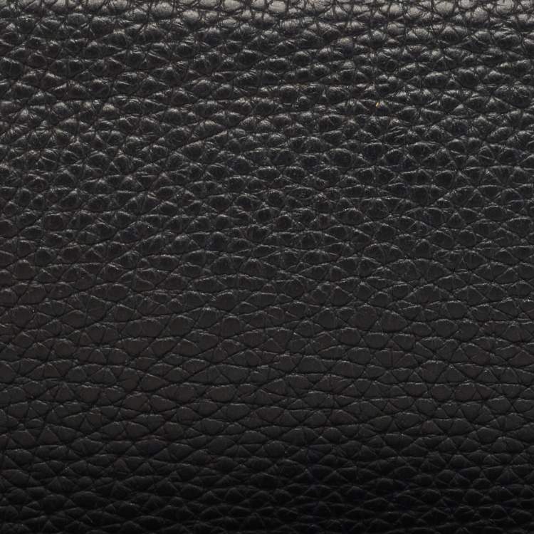 Pre Owned Dior Black/Pink Leather Diorissimo Voyageur  Zip Around Wallet