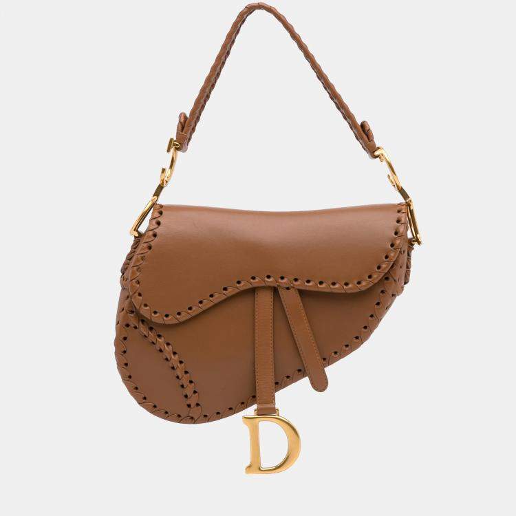 LV Saddle Flap Bag with Tan Leather Trim - Handbags & Purses