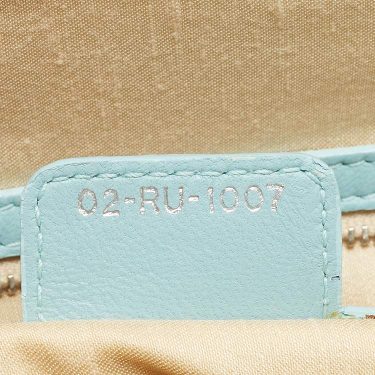 Pre Owned Dior Multicolor Floral Fabric and Leather My Dior Frame Satchel