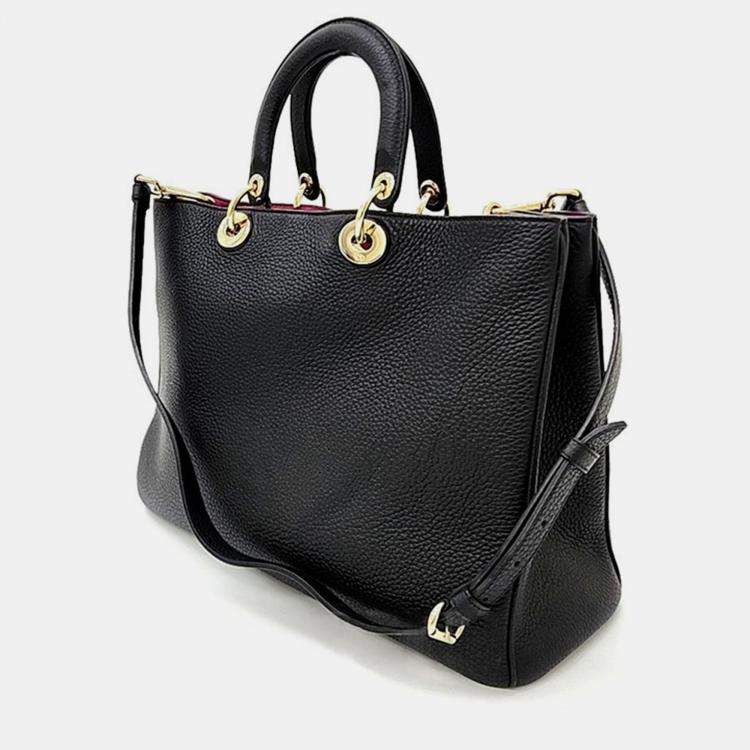 Pre Owned Christian Dior Diorissimo tote and shoulder bag