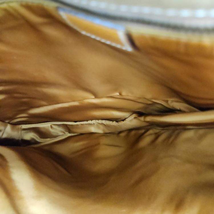 مملوكة مسبقًا Christian Dior Tan Calfskin Limited Edition Baudrier Saddle Bag 